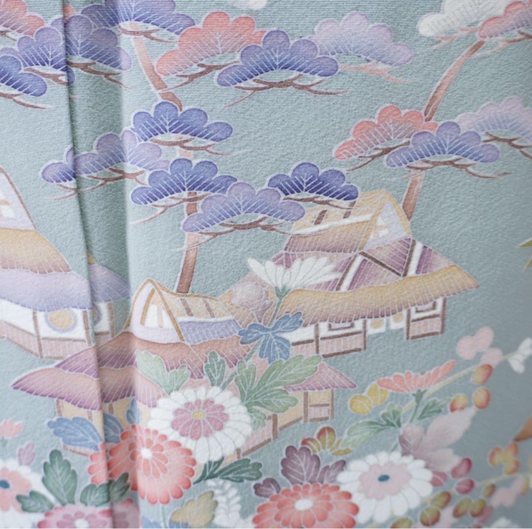 訪問着 フルセットa518C 卒業式　入学式　お宮参り　七五三　結婚式