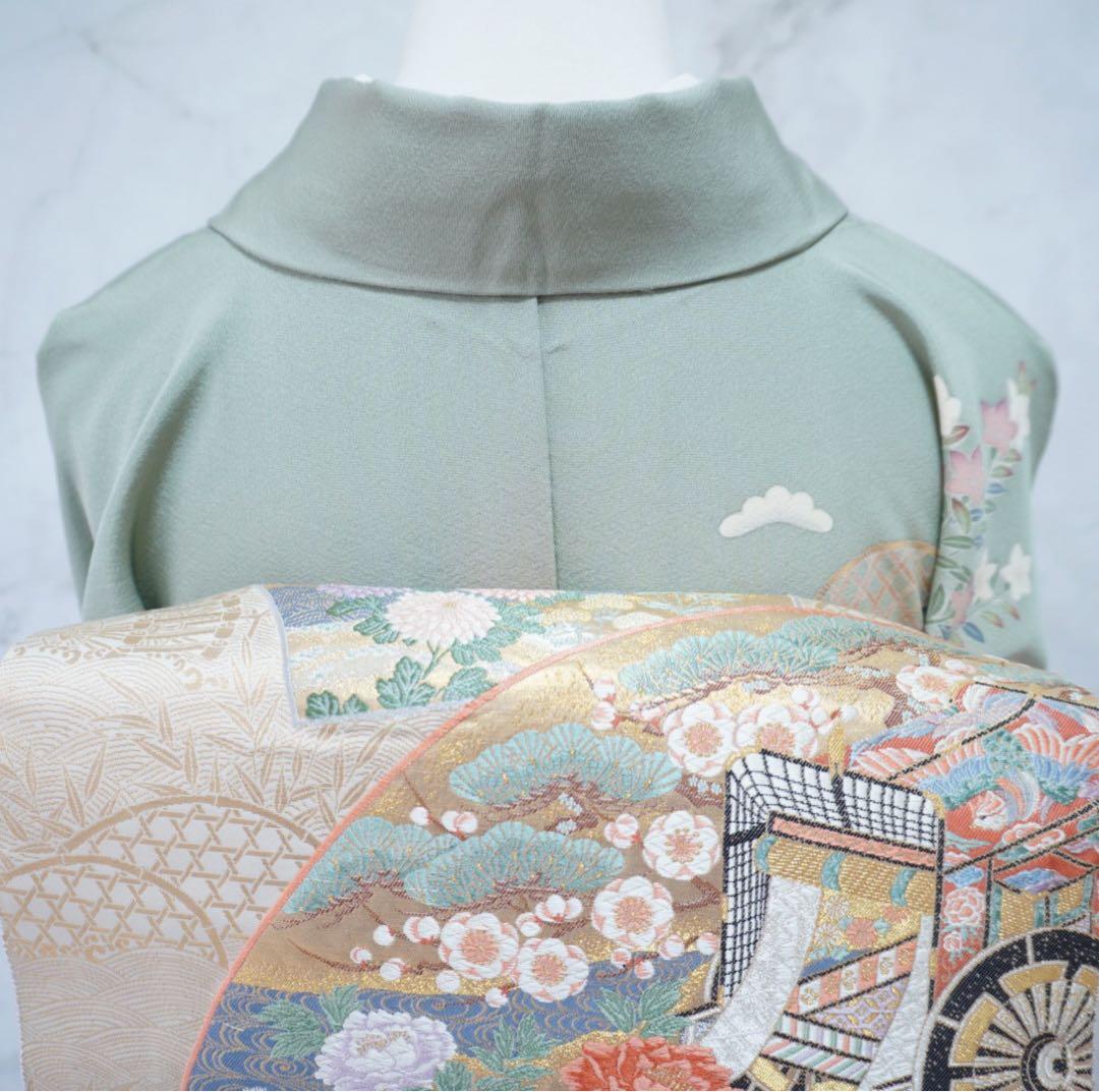 訪問着 フルセットa518C 卒業式　入学式　お宮参り　七五三　結婚式