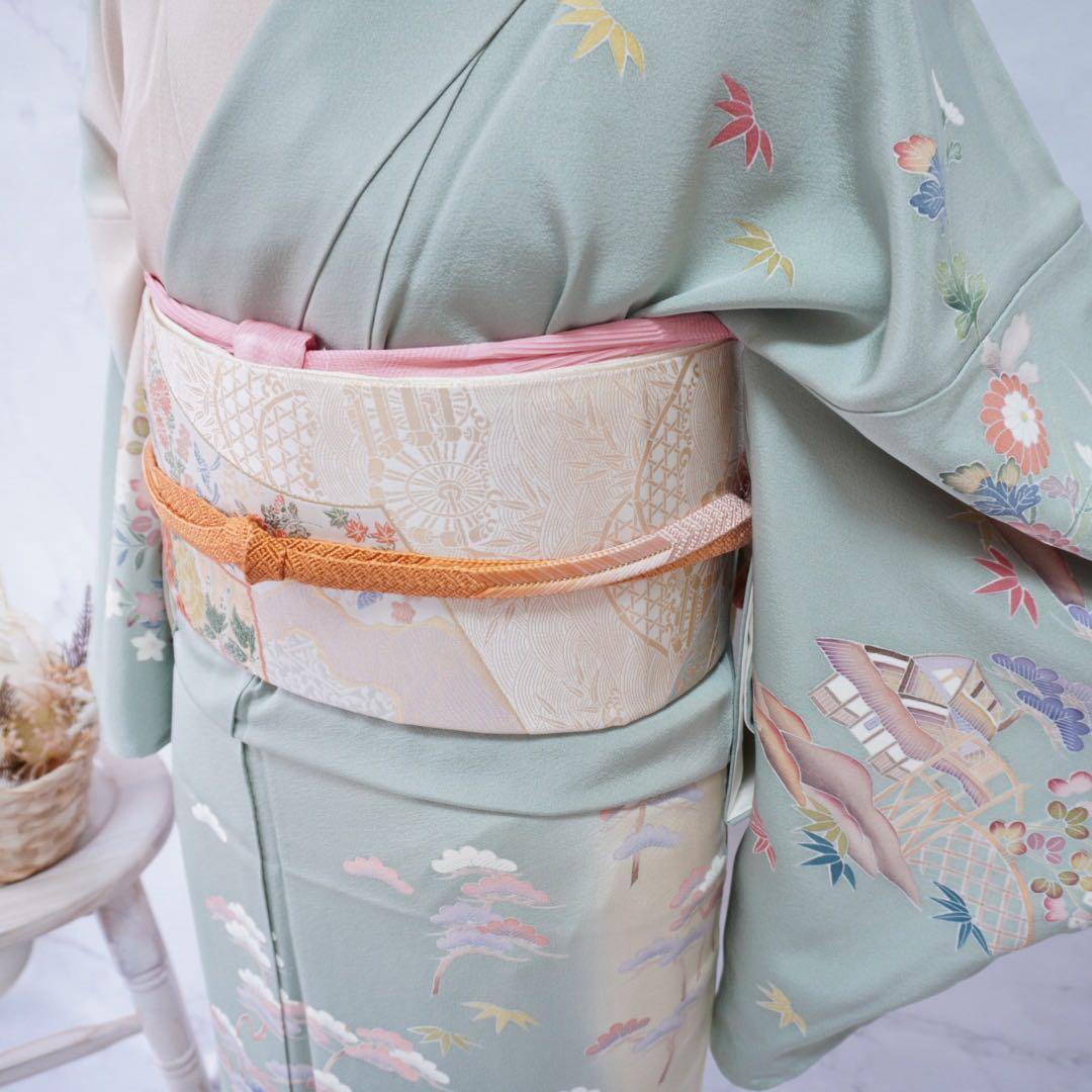 訪問着 フルセットa518C 卒業式　入学式　お宮参り　七五三　結婚式