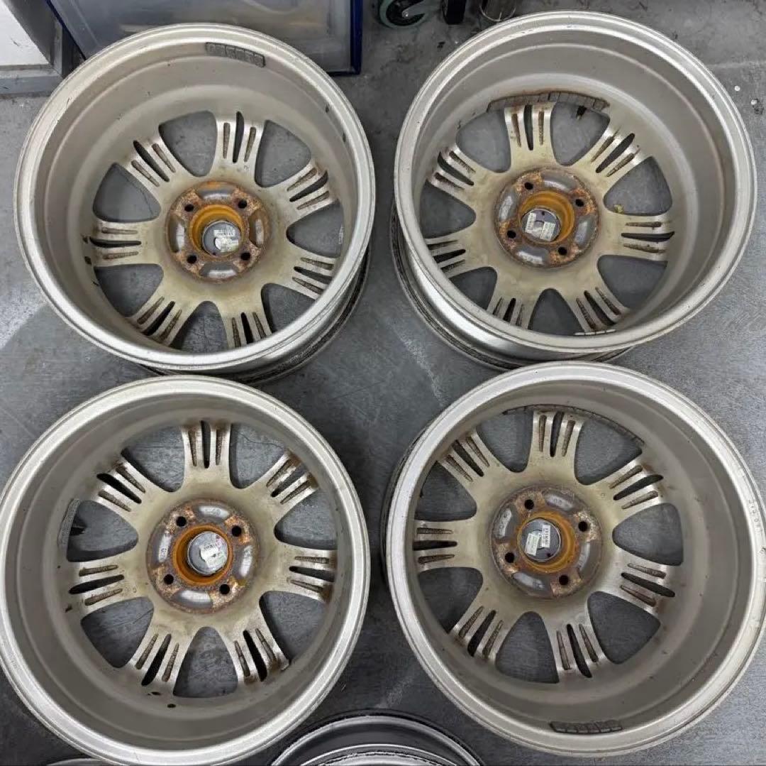 15インチアルミホイール15×6J 4穴 中古 ４本
