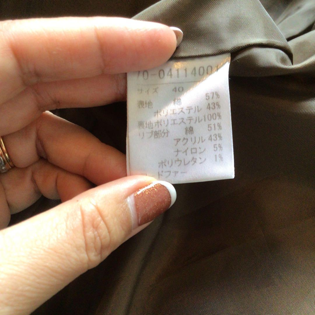 y2k 00s archive グランジファー付モッズコート　お兄系　平成ギャル