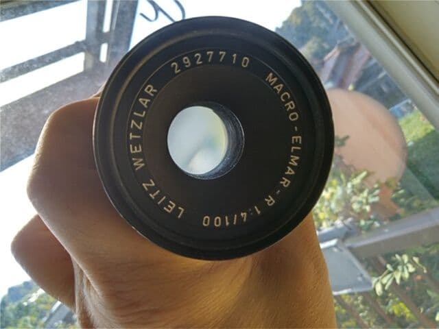 ライカ・マクロエルマー　LEICA MACRO-ELMAR-R 100mm F4