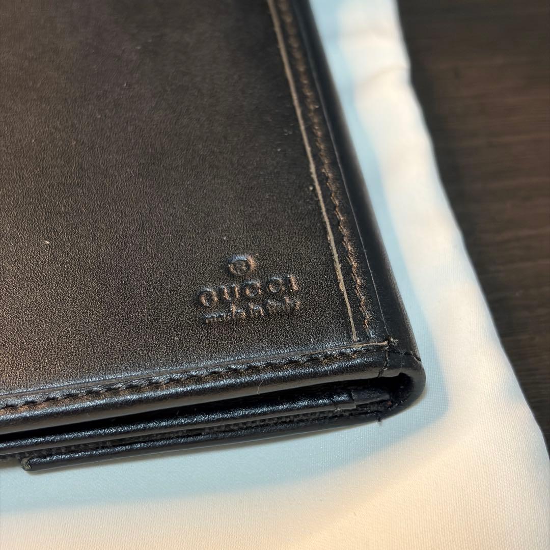 【箱・袋付き】GUCCI グッチ ジャッキー 長財布 シマ