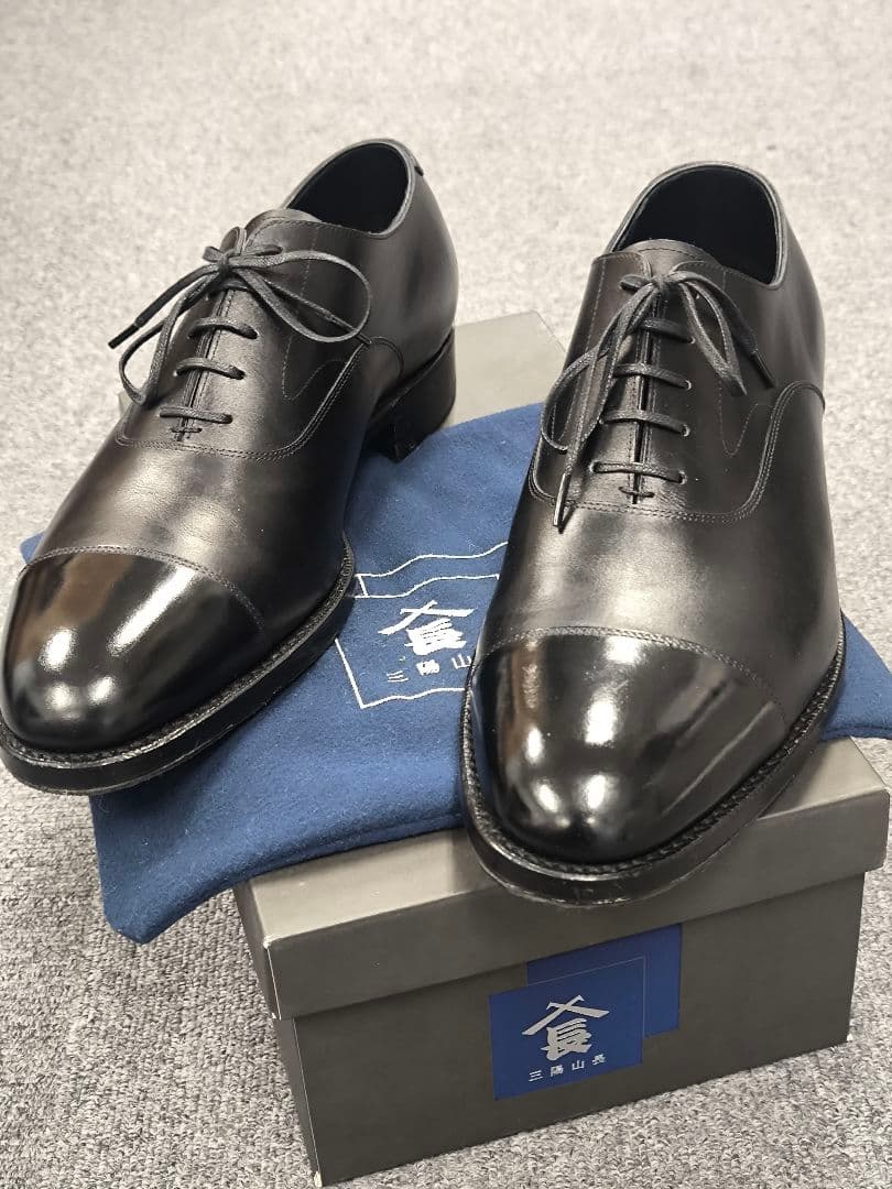 新品　 三陽山長　友二郎 Q7422 　R2010 　内羽根 ストレートチップ