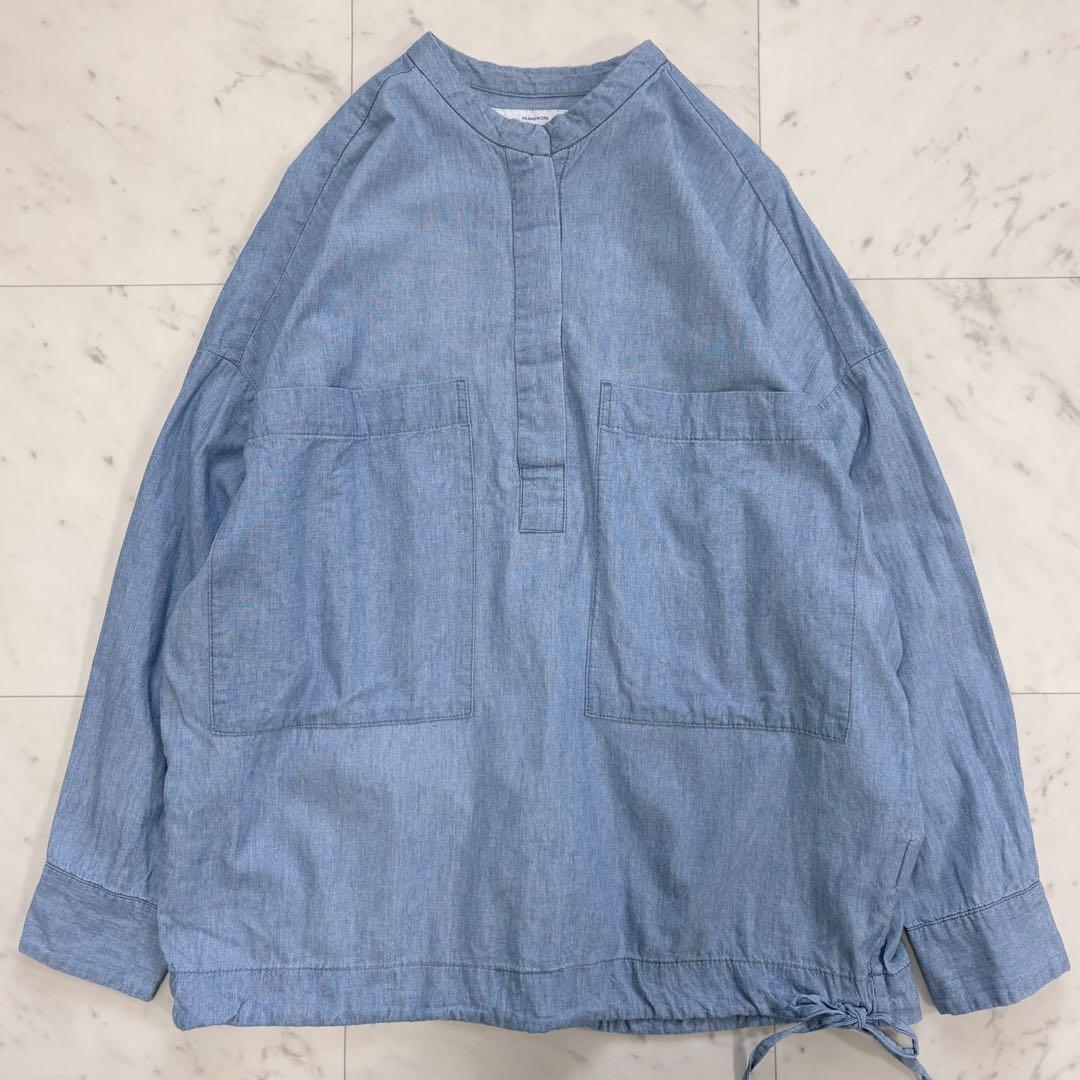 美品✨フレームワーク　ダンガリードロストシャツ　2025SS
