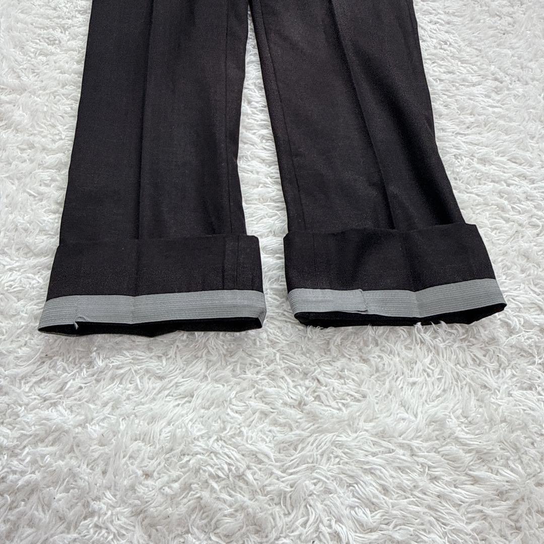 CIVARIZE 黒 スーツ セットアップ スリム 裏 総柄 サイズ46