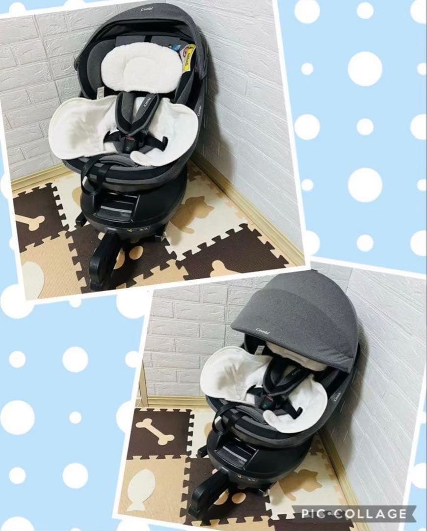 【☆極美品☆】チャイルドシート☆コンビ☆クルムーヴスマートisofix☆新生児☆