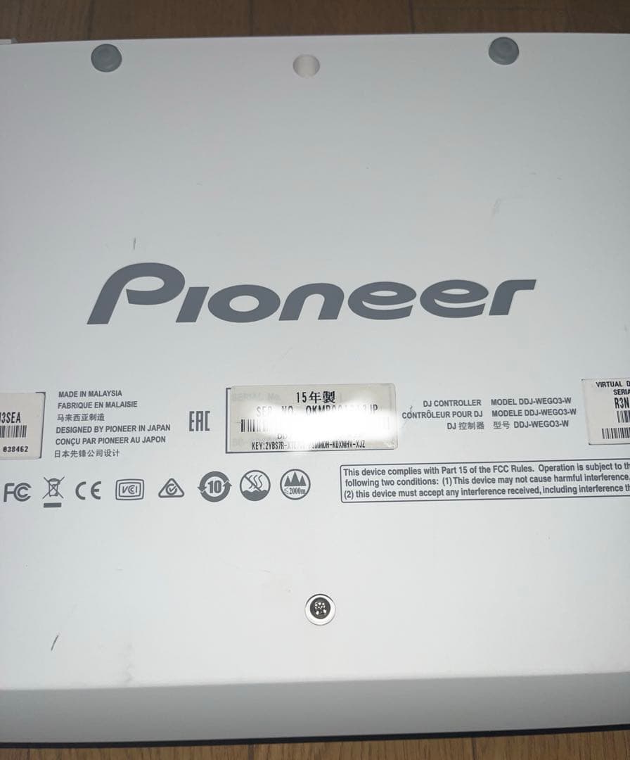 ⑧Pioneerパイオニア　 DDJ-WEG03ーW　コントローラー