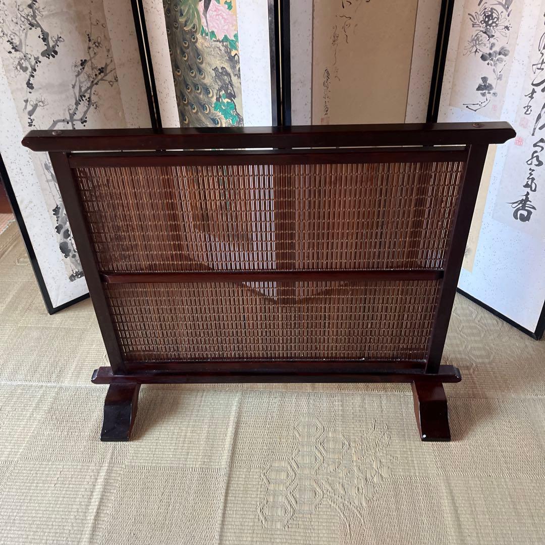 美品 衝立 パーテーション アンティーク