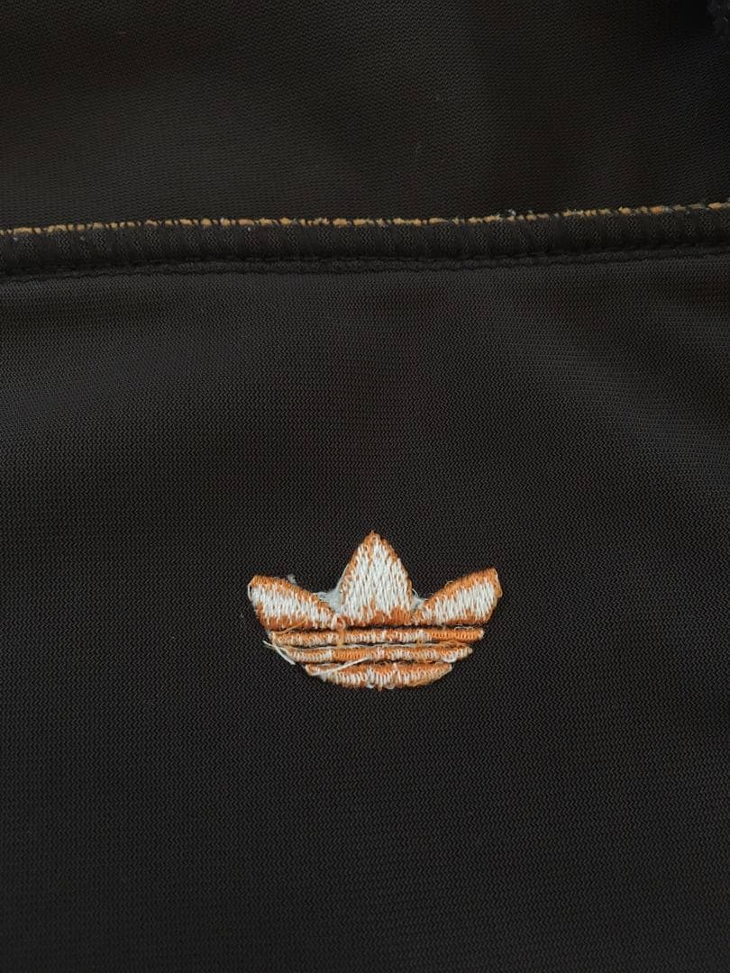 ★大幅値下★【希少・美品】y2k adidas 刺繍トレフォイルロゴ 万国旗タグ