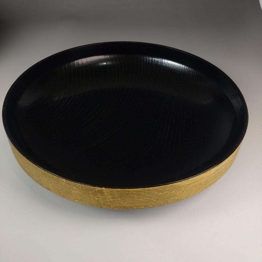 ア184 『塗師　久世宗春　作』『即中斎好　食籠　共箱』菓子器　茶道具