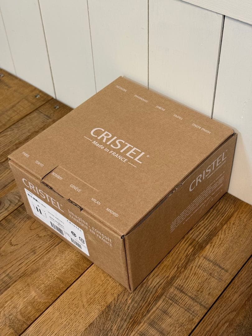 新品 CRISTEL 両手深鍋 G 14cm C14GK9