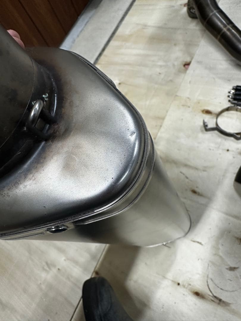 BMW G310R用　Akrapovic フルエキマフラー