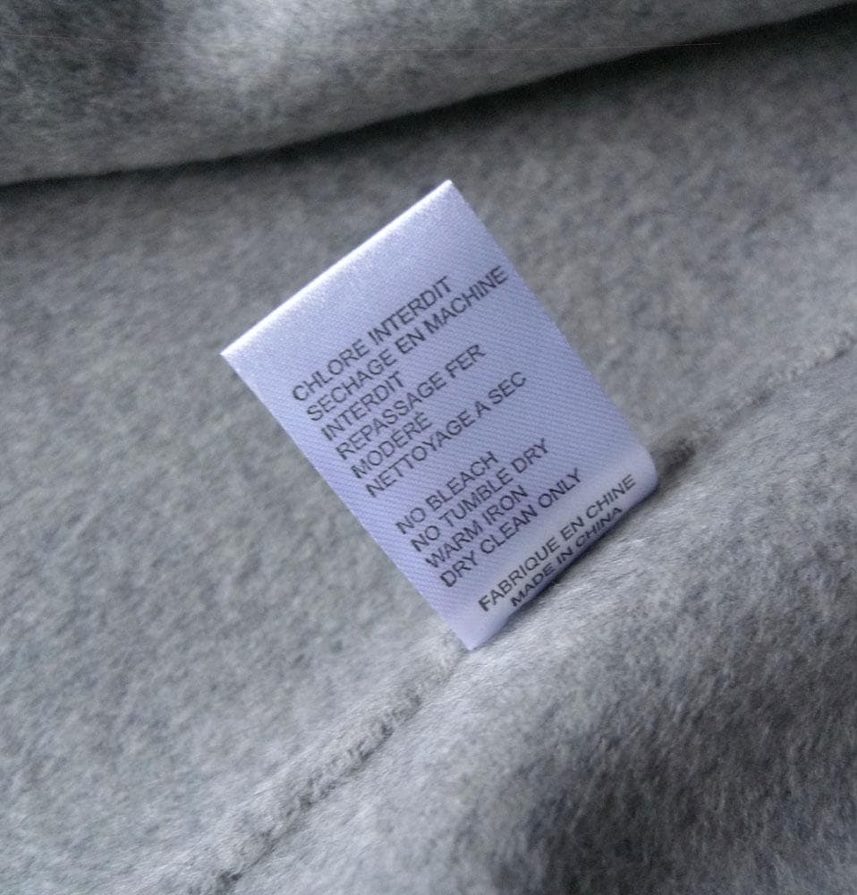 美品 ジョゼフ カシミヤ ウール グレーのポンチョ ケープ JOSEPH