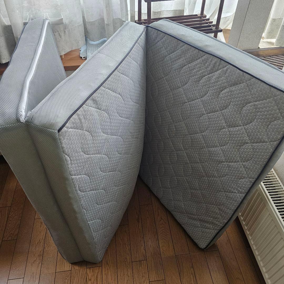 シングルマットレス 洗える 3つ折り 厚さ11㎝ エアリーエクストラボリューム