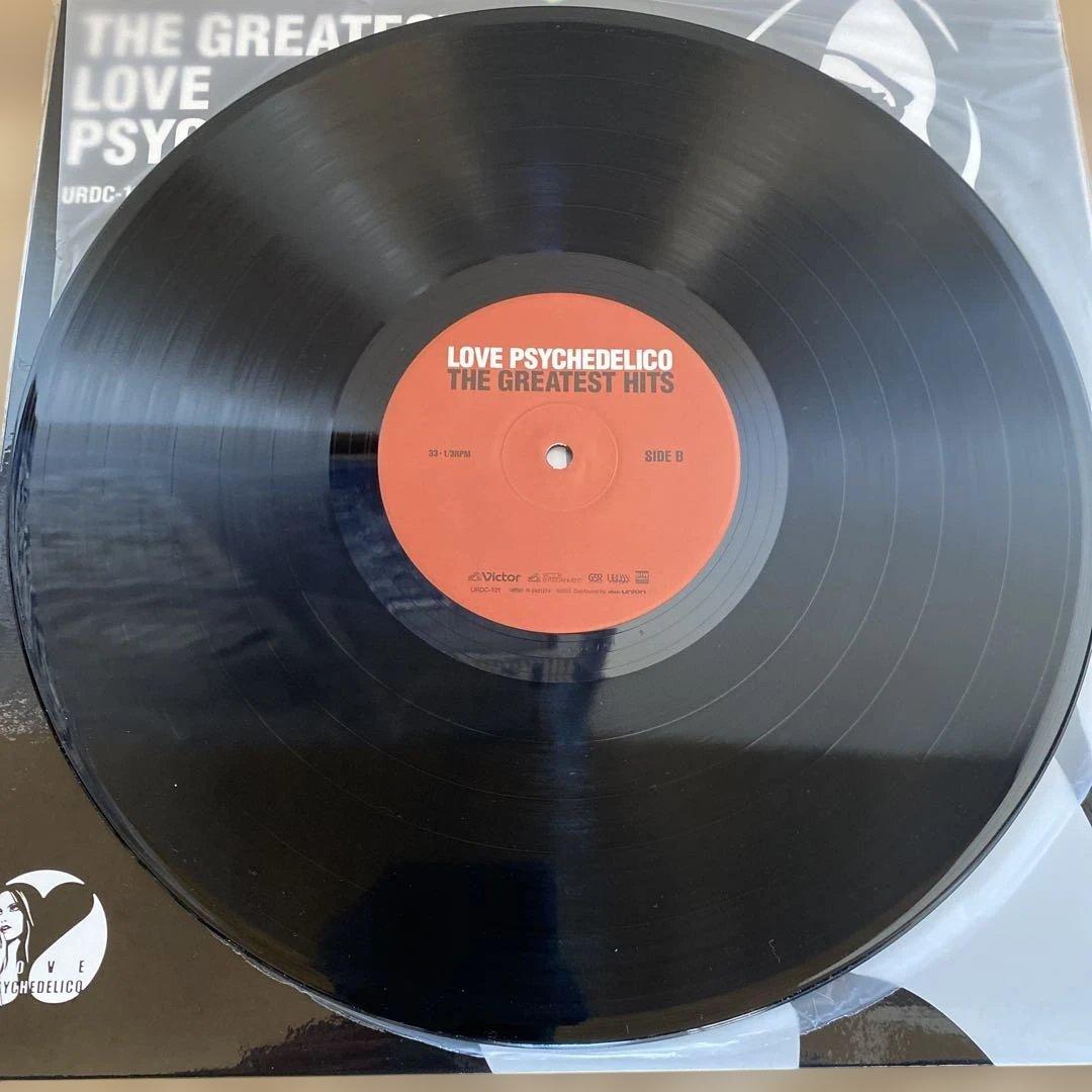 THE GREATEST HITS LOVE PSYCHEDELICOレコード