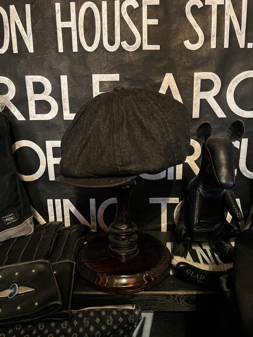 ザリアルマッコイズ ダブルダイアモンド キャスケット ワークキャップ