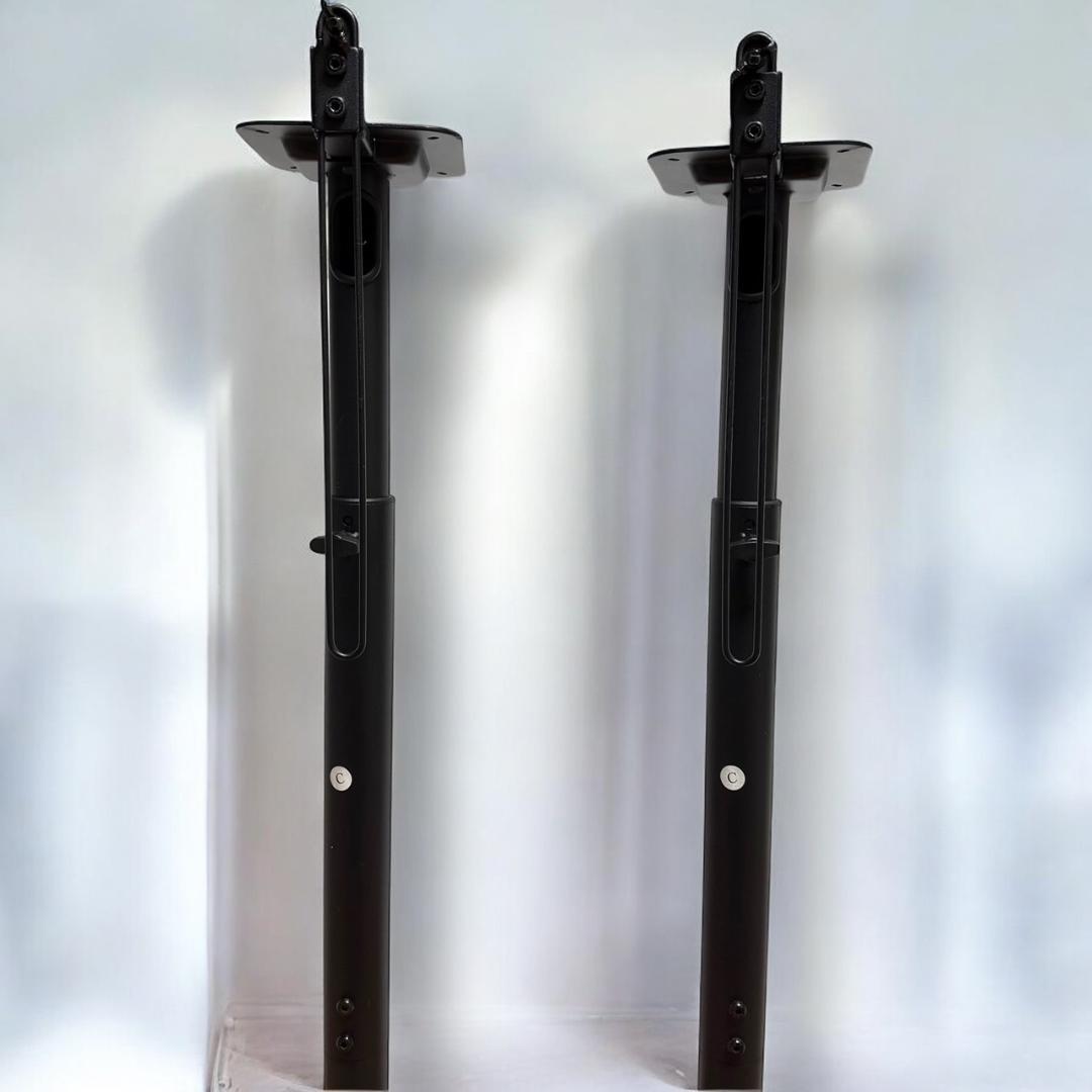 ☆美品 Eono PL5402-07 ブラック スピーカースタンド ペア