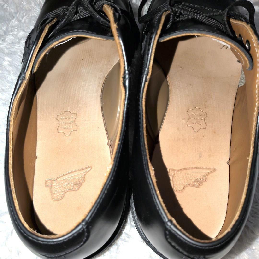 【極美品 箱付き】レッドウィング　101　ポストマン　オックスフォード　ブラック