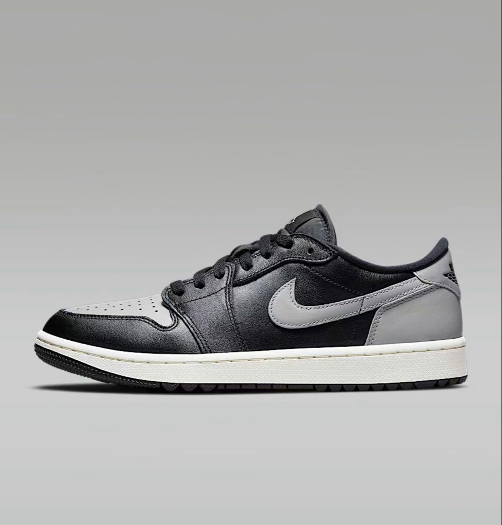NIKE AIR JORDAN 1 LOW GOLF ミディアムグレー 26.5