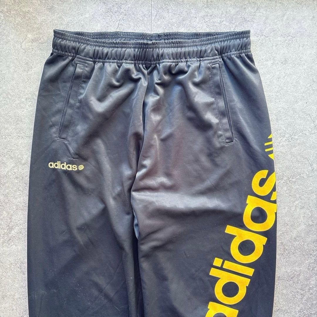 Y2K adidas ブラック×ゴールド ジャージ セットアップ L