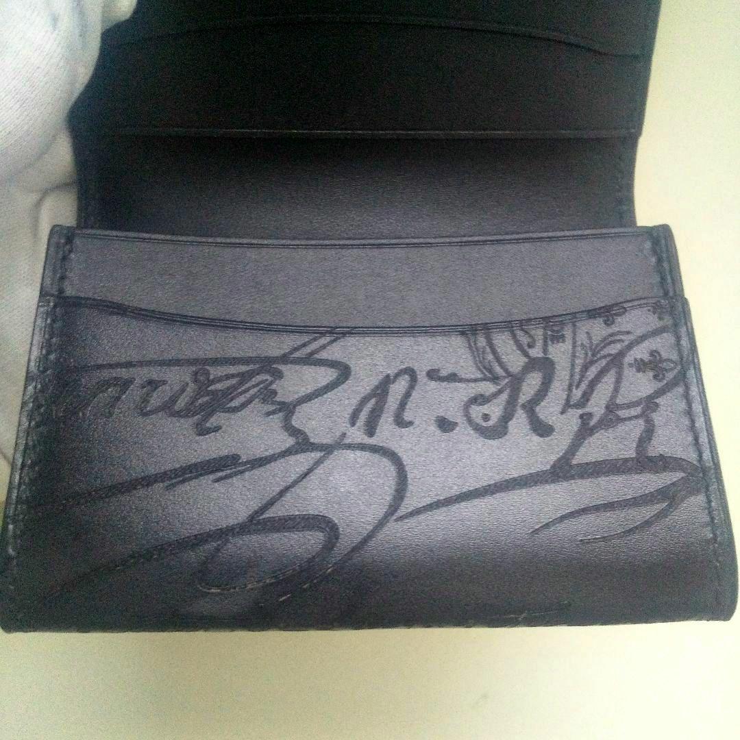 ベルルッティBERLUTI 名刺入れ インブイア スクリットレザーカードホルダー