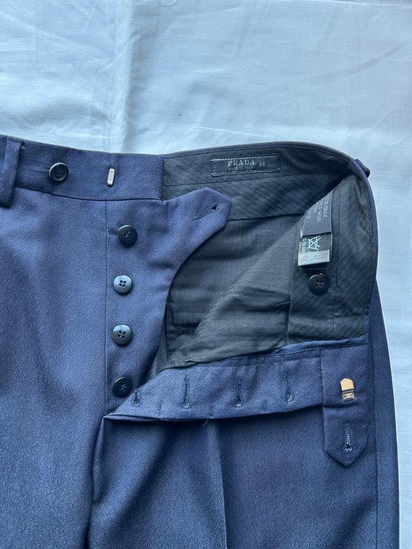 スーツ 1998aw prada wool velcro set up (44)