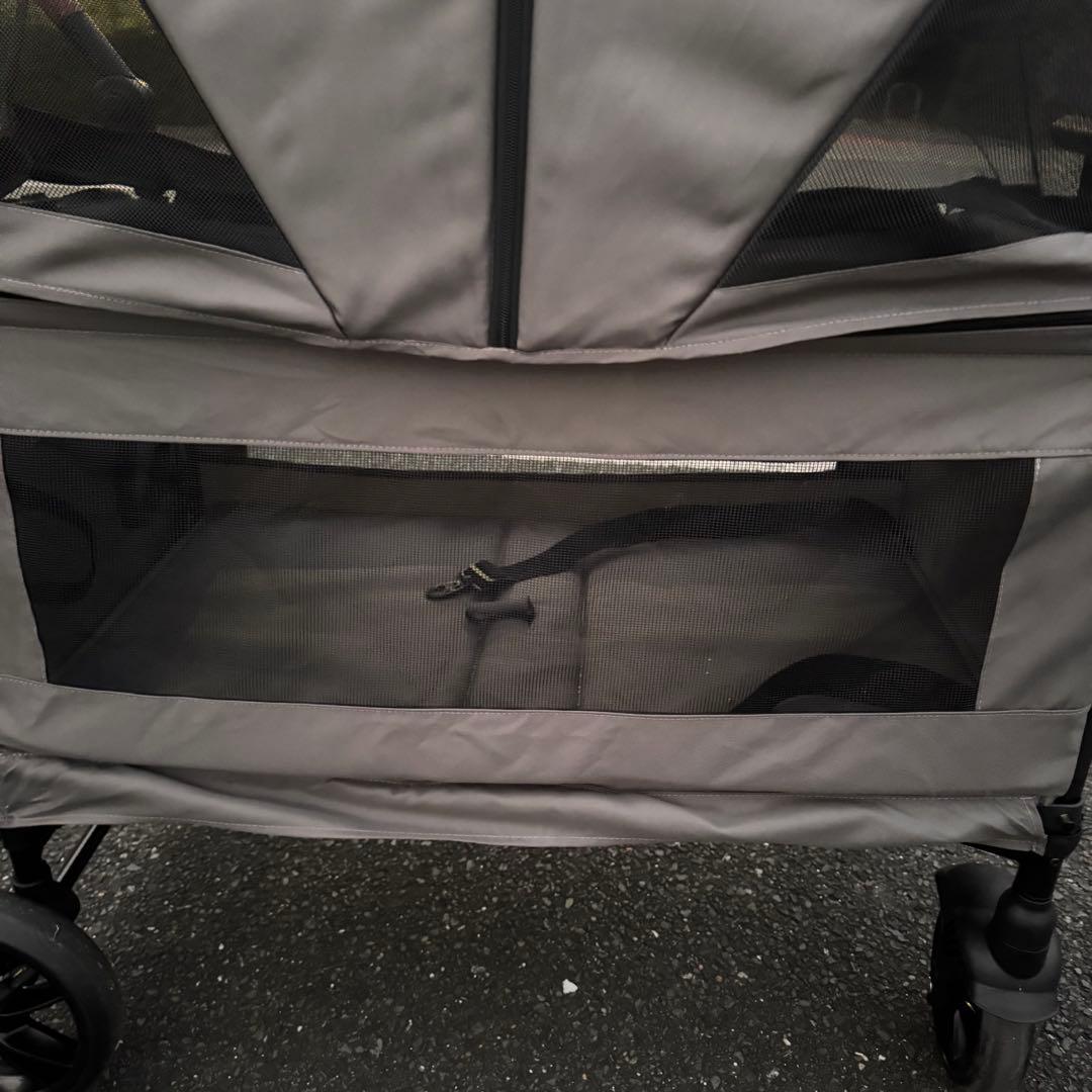 【使用回数10回未満‼️】ペットカート スロープ付き　大型犬　中型犬　多頭飼い