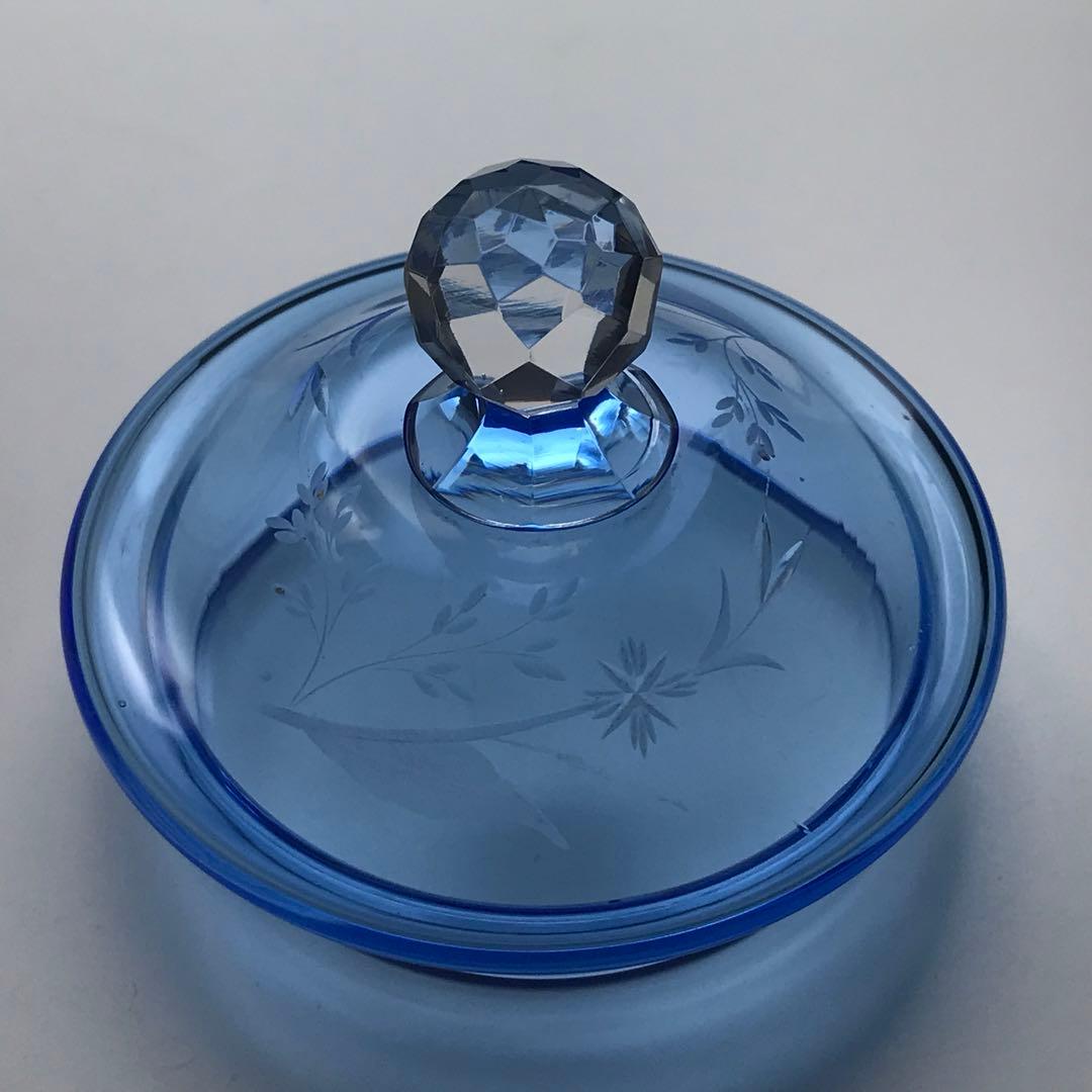 優しいお花★オールドサンルイSt Louisボンボニエール♡ジャポニズム♡菓子器