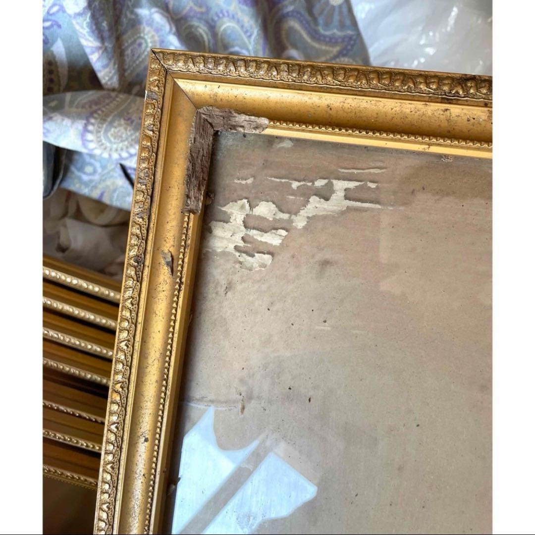 ◆額縁 金縁 まとめ売り10個 アンティークインテリア ゴールドゴージャス③