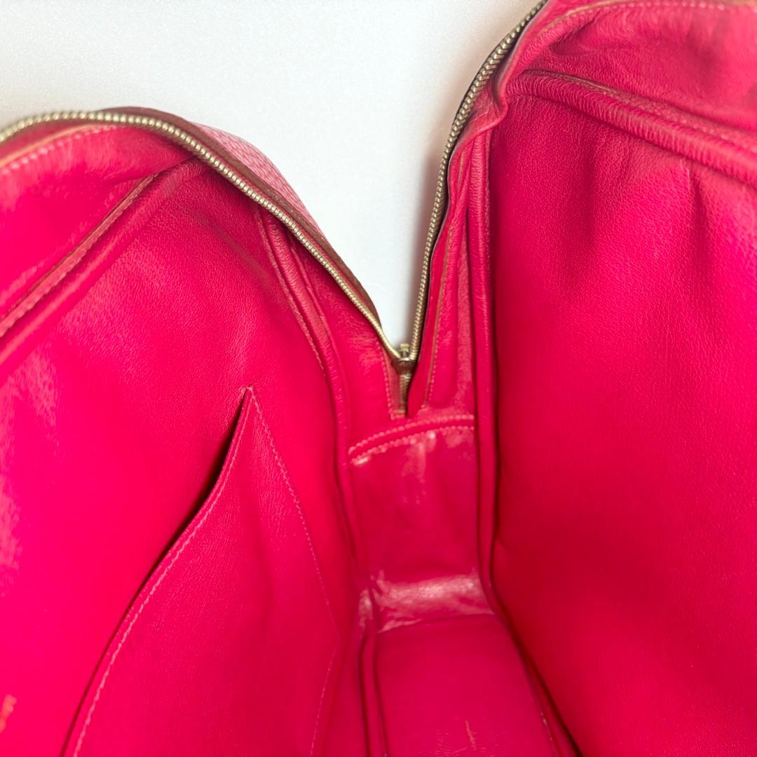 【ランクA】HERMES プリュム ビジネス バッグ □F刻印