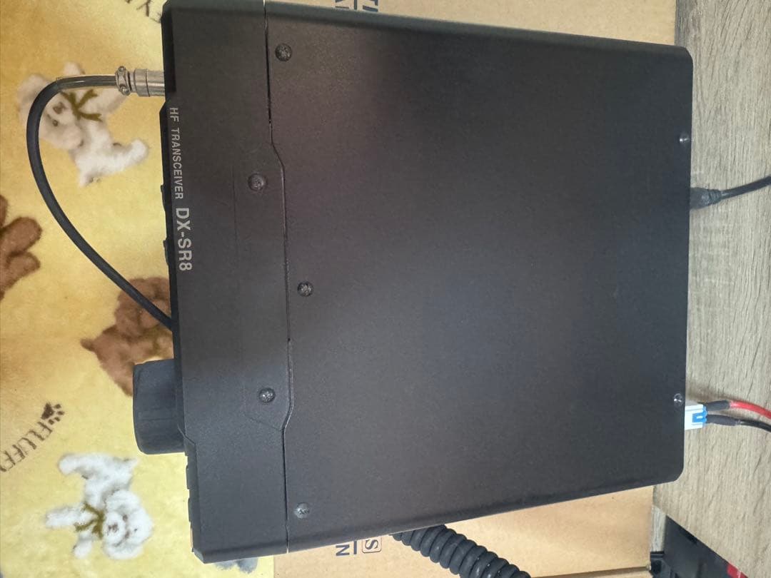 ALINCO DX-SR8J HFトランシーバー(分離キット(未使用))付き