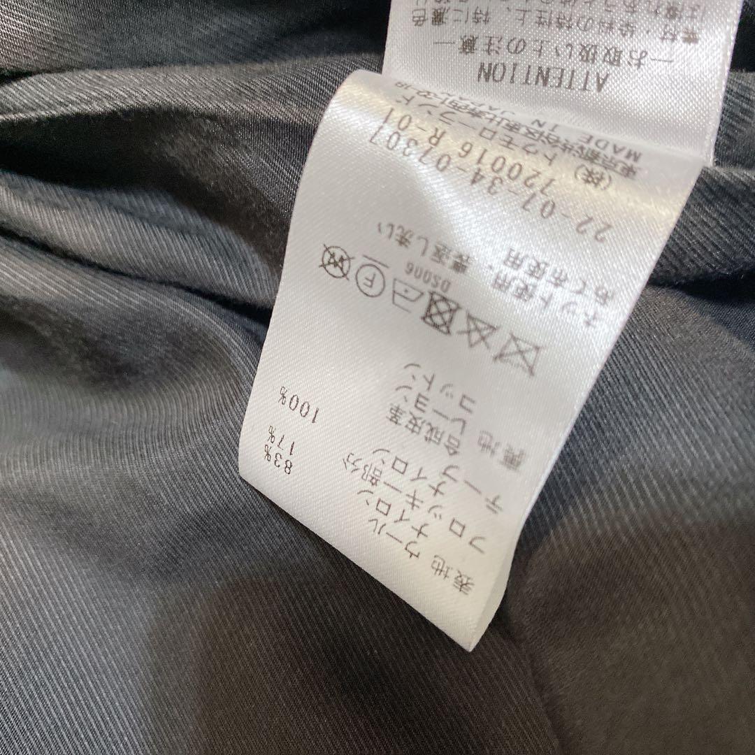 新品　DES PRÉS　ペイズリー柄　ノーカラージャケット　ヘビーフロッキー　Ｆ