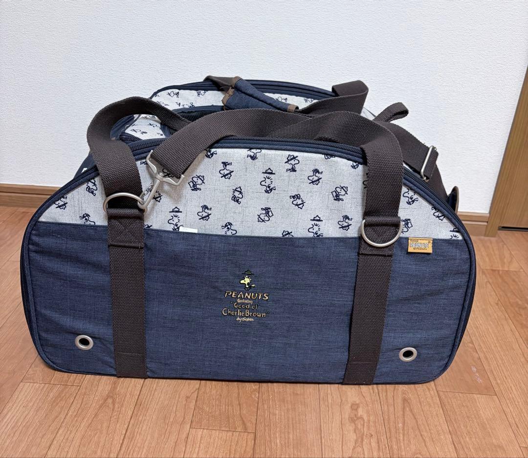 ペットカート スヌーピー柄 ペットバギー ペットパラダイス