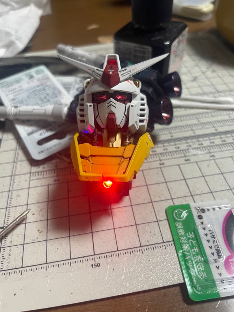 カメ② PG unleashedガンダム完成品