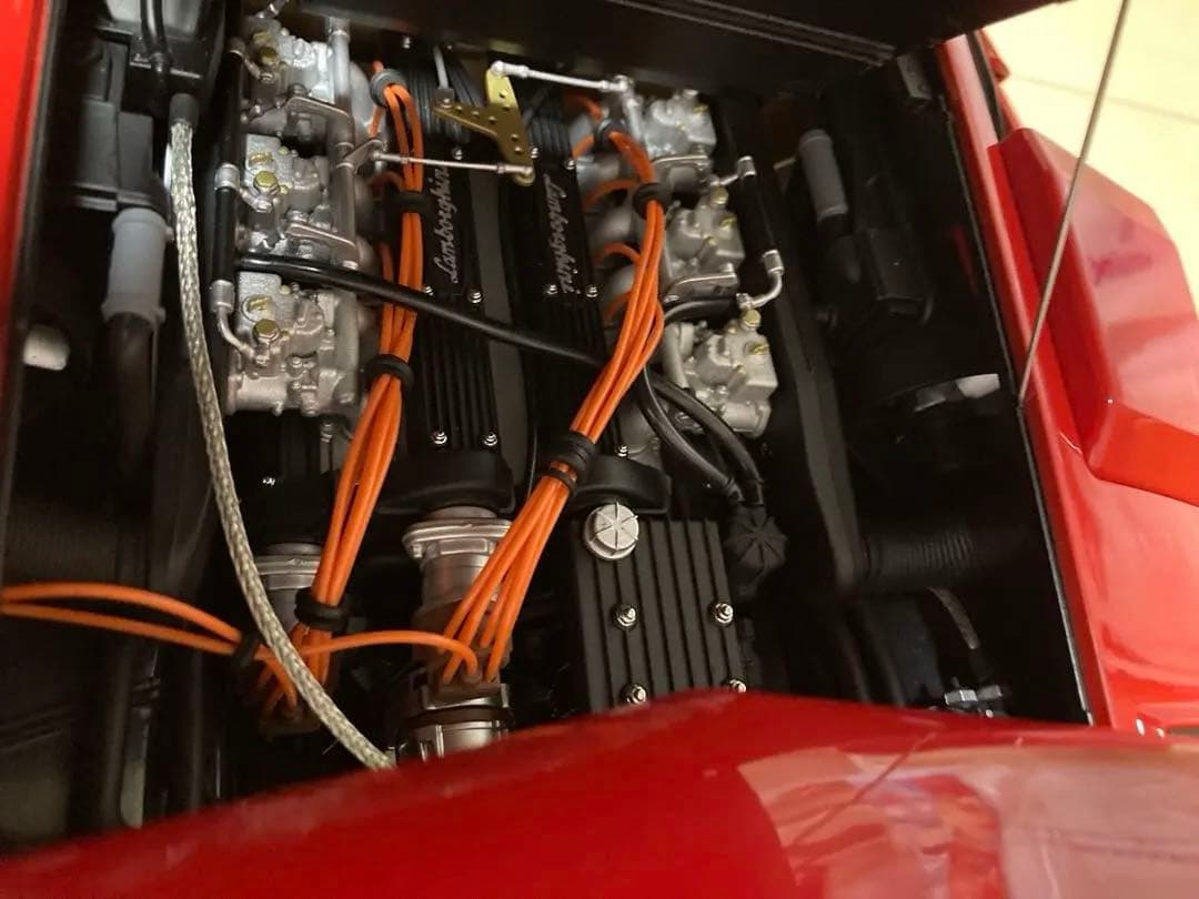 デアゴスティーニランボルギーニ・カウンタック 1/10スケール　ジャンク品です！