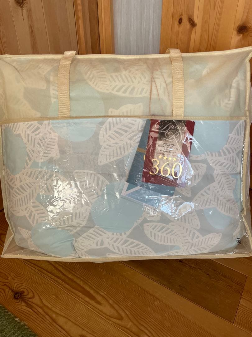 日本製　羽毛布団　シングル　イングランド産ホワイトダウン90% 1.3kg 2枚