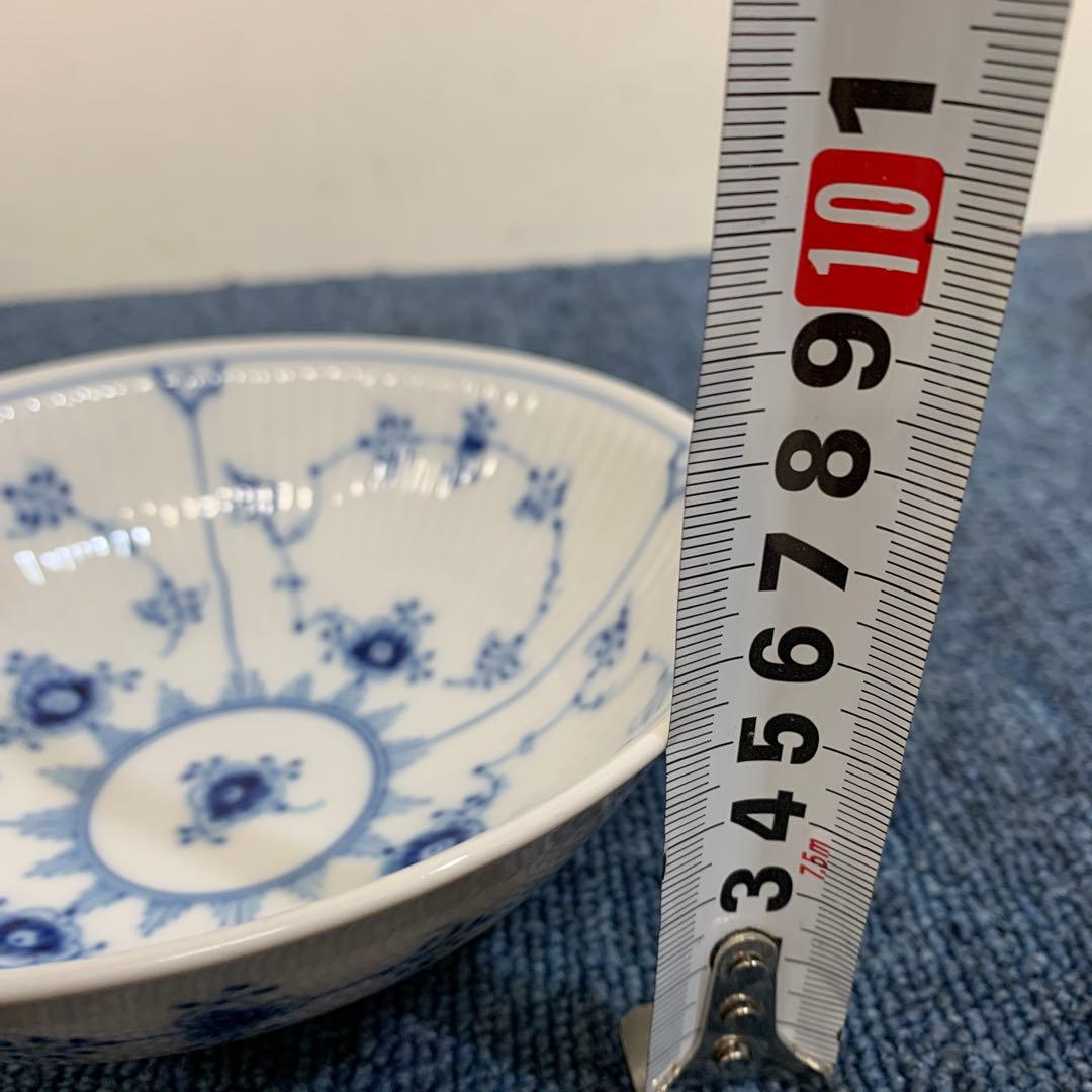 6 ロイヤルコペンハーゲン ブルーフルーテッドプレイン ボウル　15.5センチ