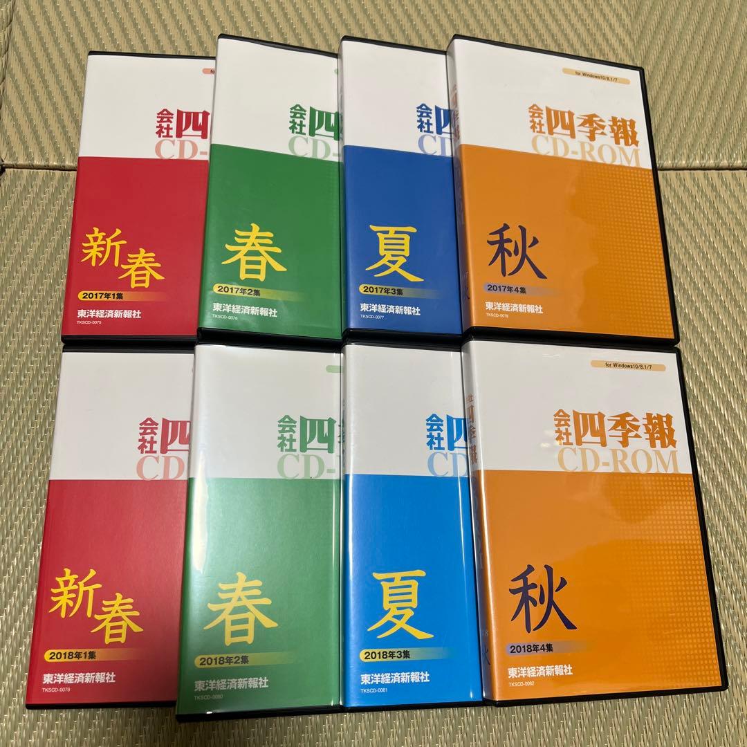 会社四季報 CD-ROM 2002、2004、2005〜2021年全種