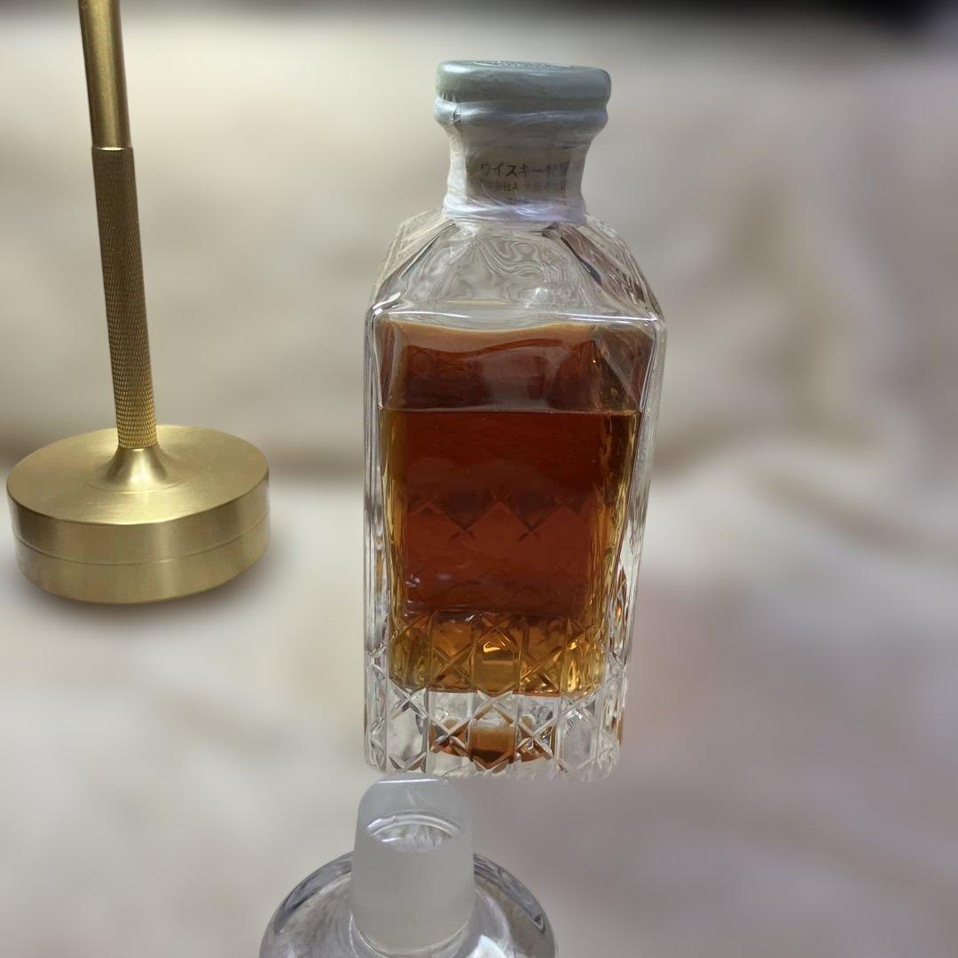 【希少・未開栓】インペリアル カガミクリスタル ウイスキー特級 擦り傷あり