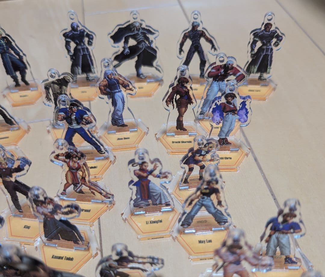 kof2002um アクリルスタンド63体コンプセット　キングオブファイターズ