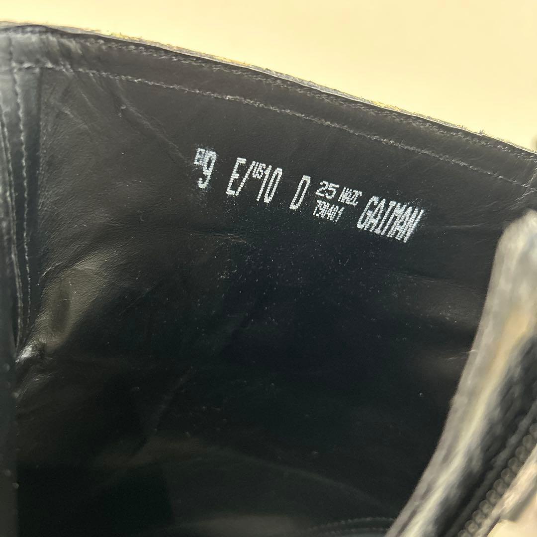 芸術品新品未使用箱付定価30万円の8割引バリーbally蛇革パイソンブーツ黒