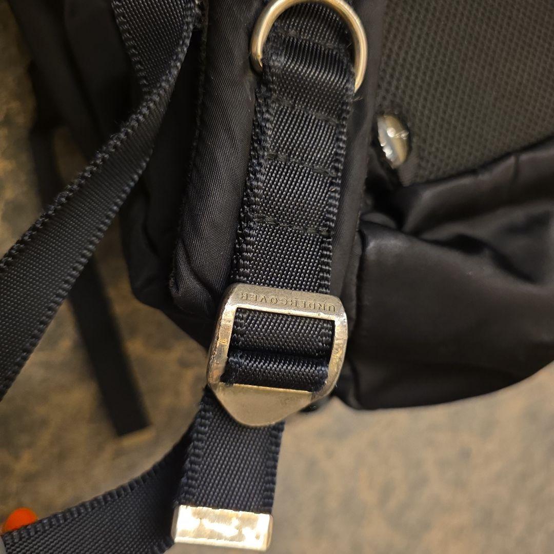 アンダーカバー undercoverism　ナイロンバックパック　名作　ブラック