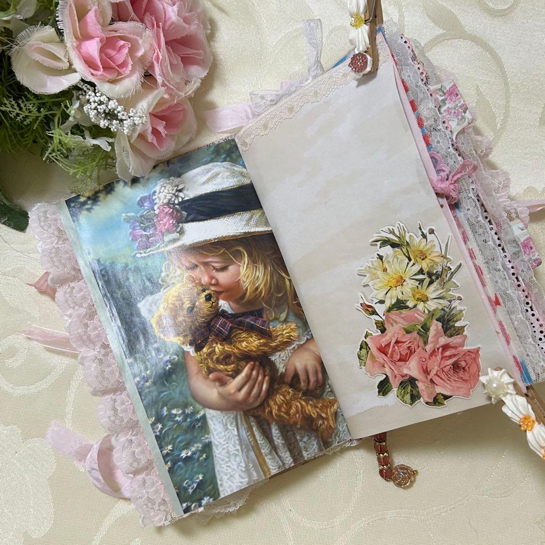 薔薇とレースのジャンクジャーナル・雑記帳　My Family♡