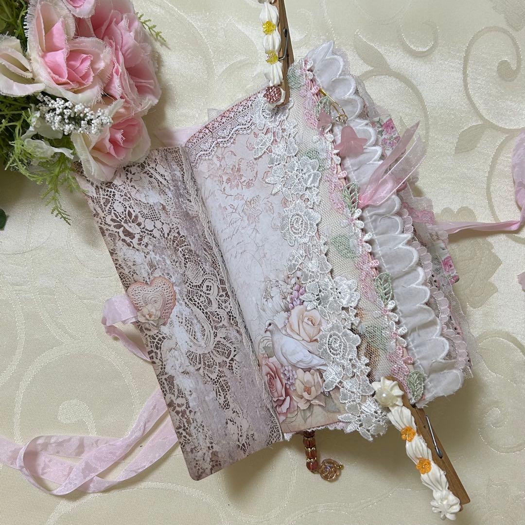 薔薇とレースのジャンクジャーナル・雑記帳　My Family♡