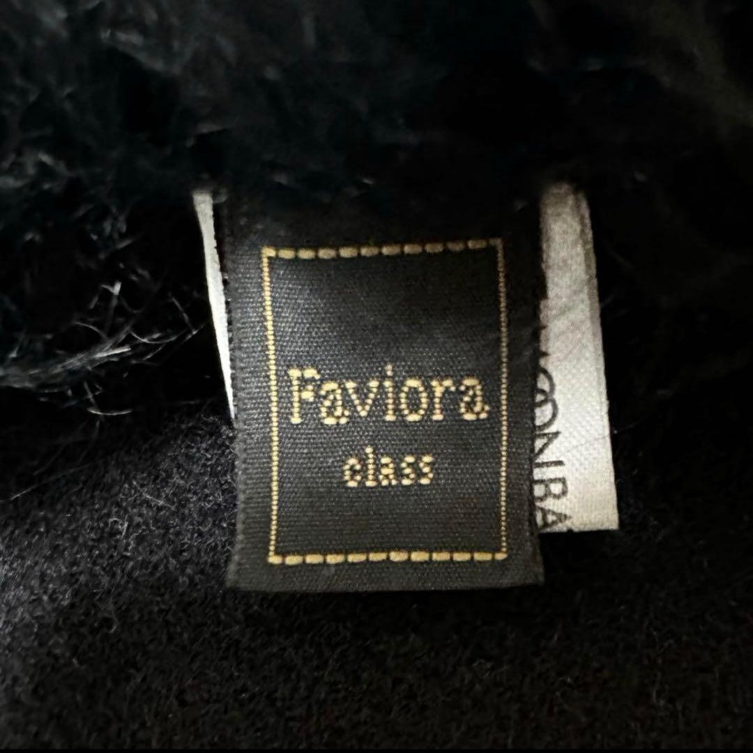 Faviora ファビオラ フォックスファー ポンチョ　ケープ　ムーンバット