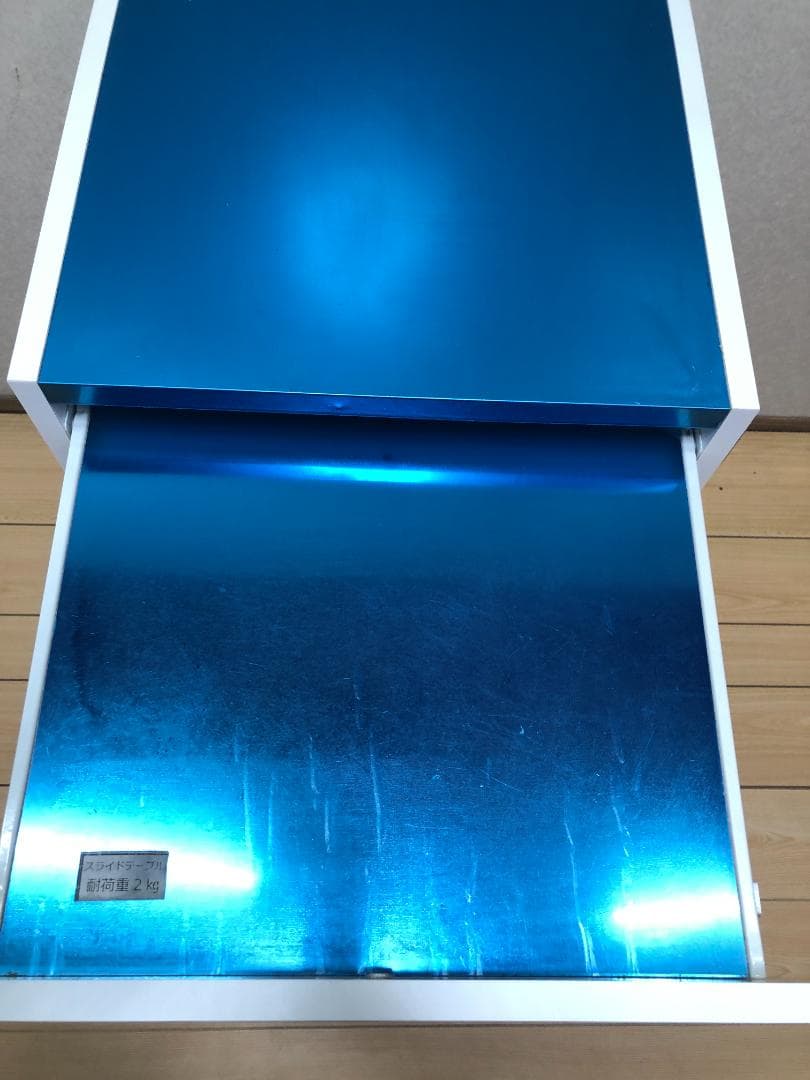 【ディノス】キッキン収納　スライドデーブル付きスキマ収納　250330-3