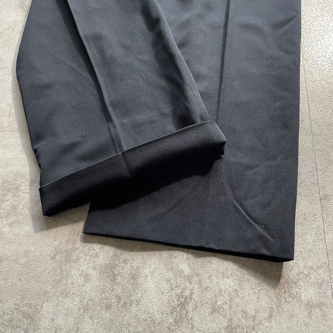 90s Dior Sports ブラックスラックス 無地 【W29】