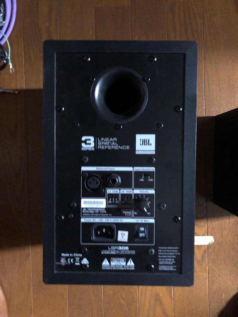 JBL LSR305 モニタースピーカースタンドセット　中古