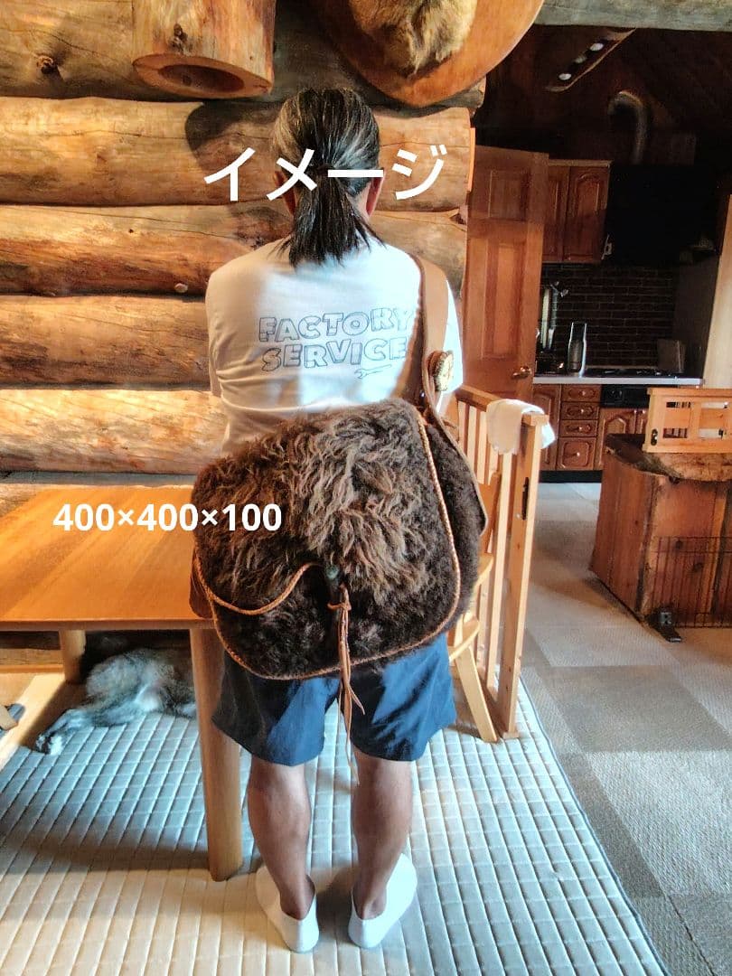 バイソンレザーTATANKAショルダーバッグ